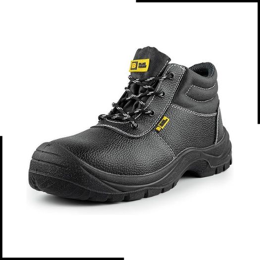 Black Hammer Mens Safety Boots - bestshoe.co.uk