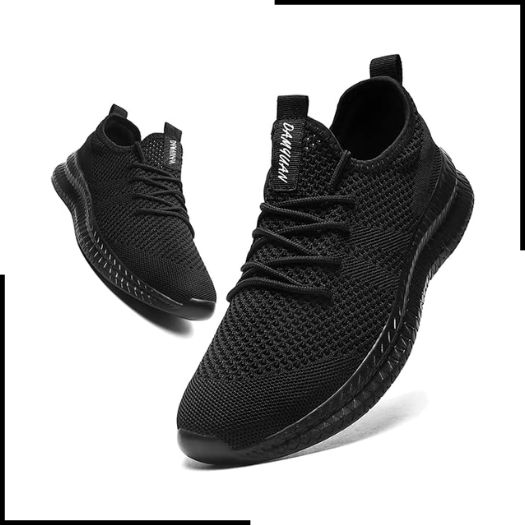 Linenghs Mens Running Trainers Fashion Lightweight Walking Shoes ...